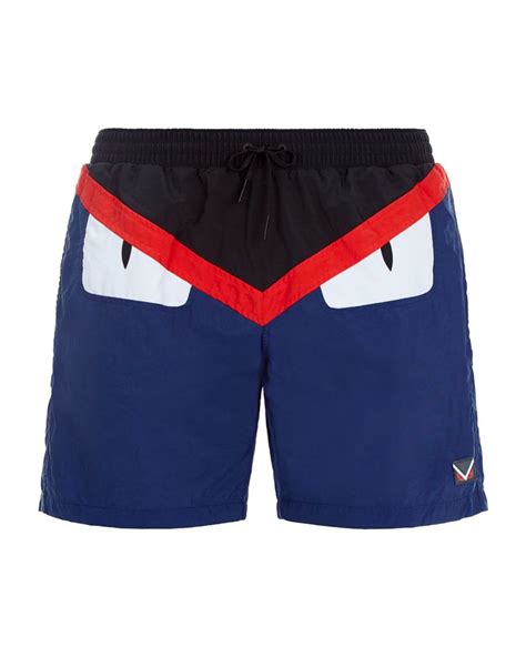 fendi monster shorts|farfetch Fendi shorts.